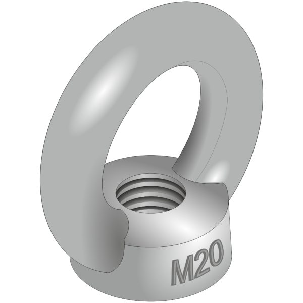 Ringmutter M20